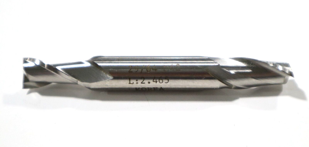 DACO, 29/64", 2 FLUTE, DOUBLE END COBALT ENDMILL              C799