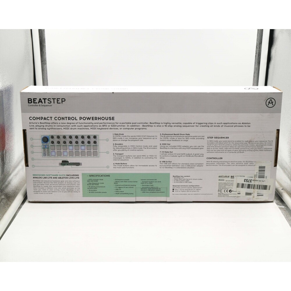 Arturia Beatstep Controller & Sequencer **OPEN BOX**