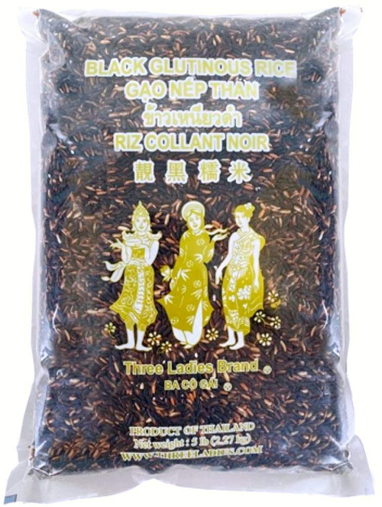 Rice (Black Glutinous Rice, 5 Lbs)