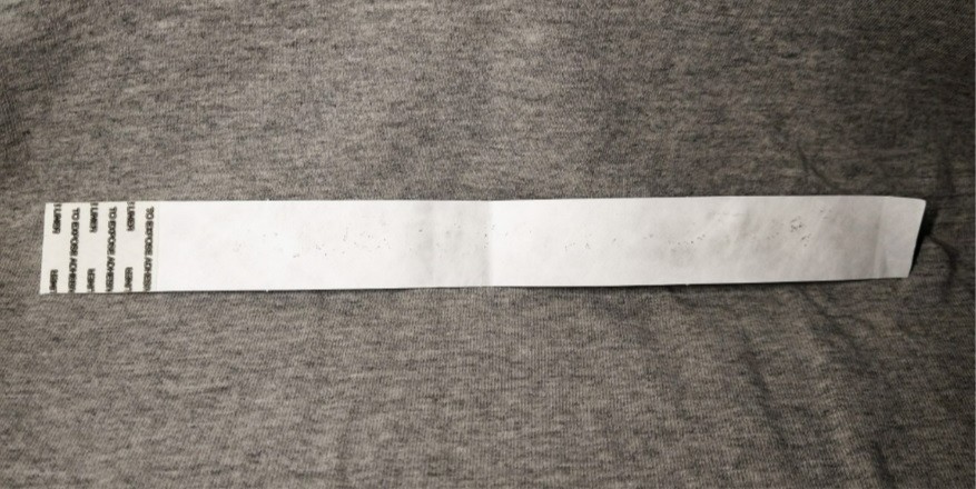 Pearl Jam Wristband Backspacer Tour 2010 Unused Official Blue Ten Club Vedder