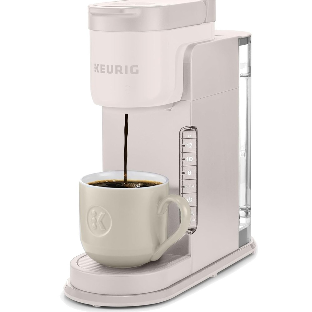 K-Express Single Serve K-Cup Pod Coffee Maker, 3 Brew Sizes, Strong Button Fe...