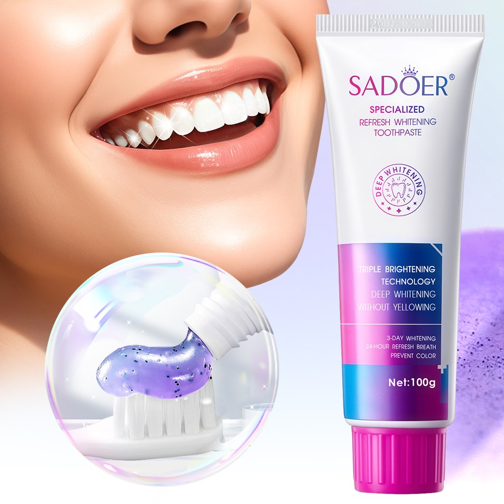 1/2/3pcs Whitening Toothpaste, Tooth Refresh Minty Toothpaste,Teeth Whitening