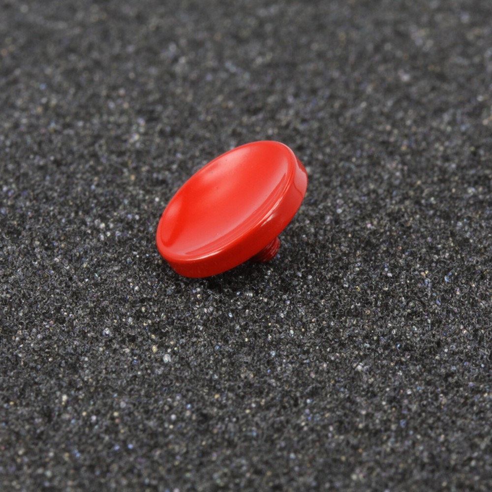 Shutter Release Button for Nikon FE FE2 EL ELW EL2 FT FT2 FT3 Camera Red Concave