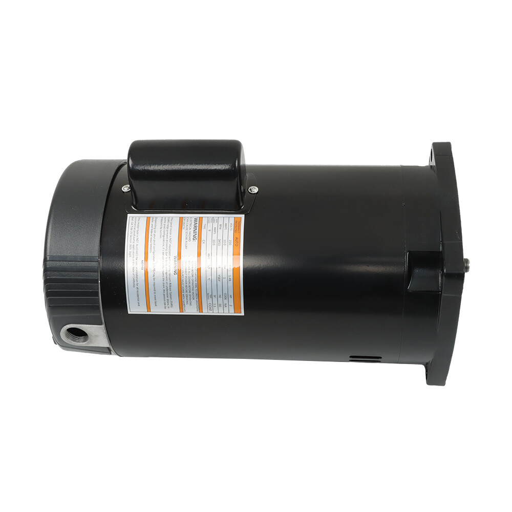 2 HP 3450 RPM 230V 56Y Frame Square Flange Pool Motor # B2855