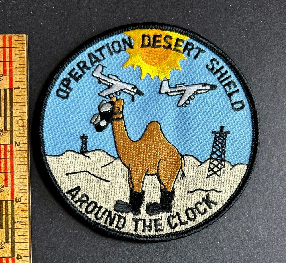 6949th Electronic Security Squadron Desert Shield Patch Saudi Arabia
