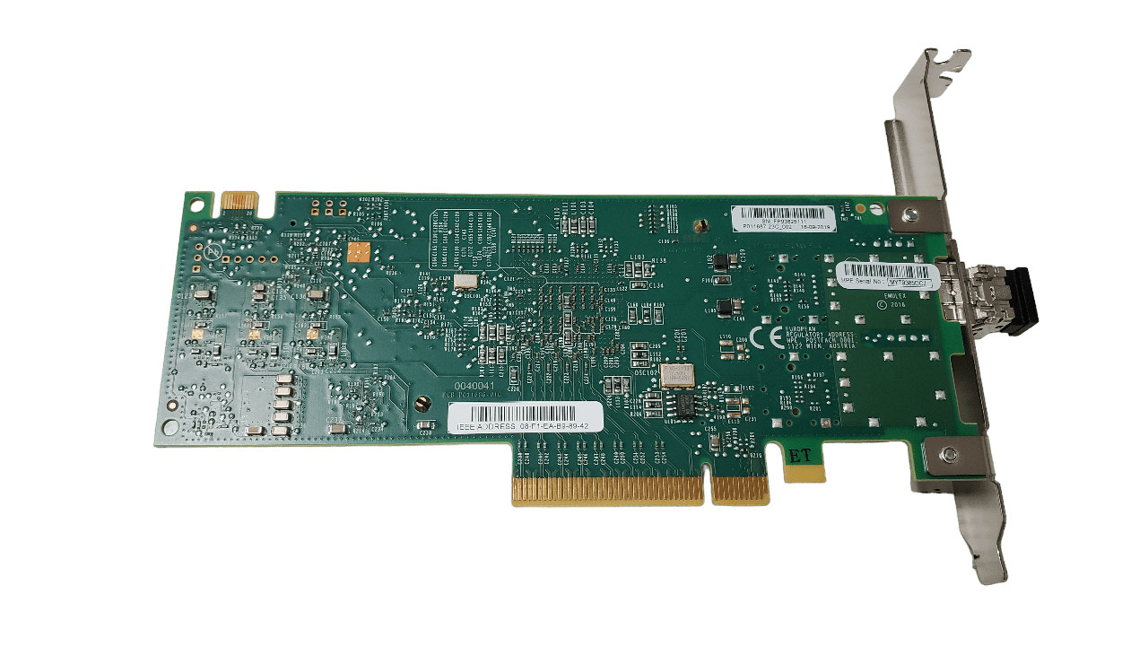 HP SN1200E Single Port 16Gb HBA Q0L13-63001 870001-001 Full Height w/ SFP