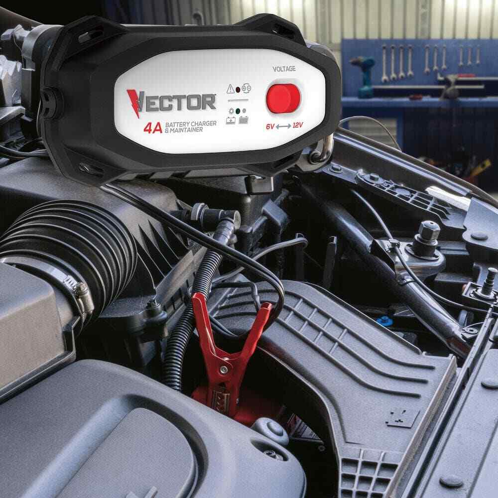 VECTOR 4 Amp Battery Charger/Maintainer