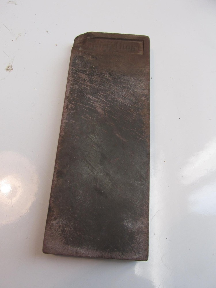 Antique  Barbers Razor Sharpening Stone no Case
