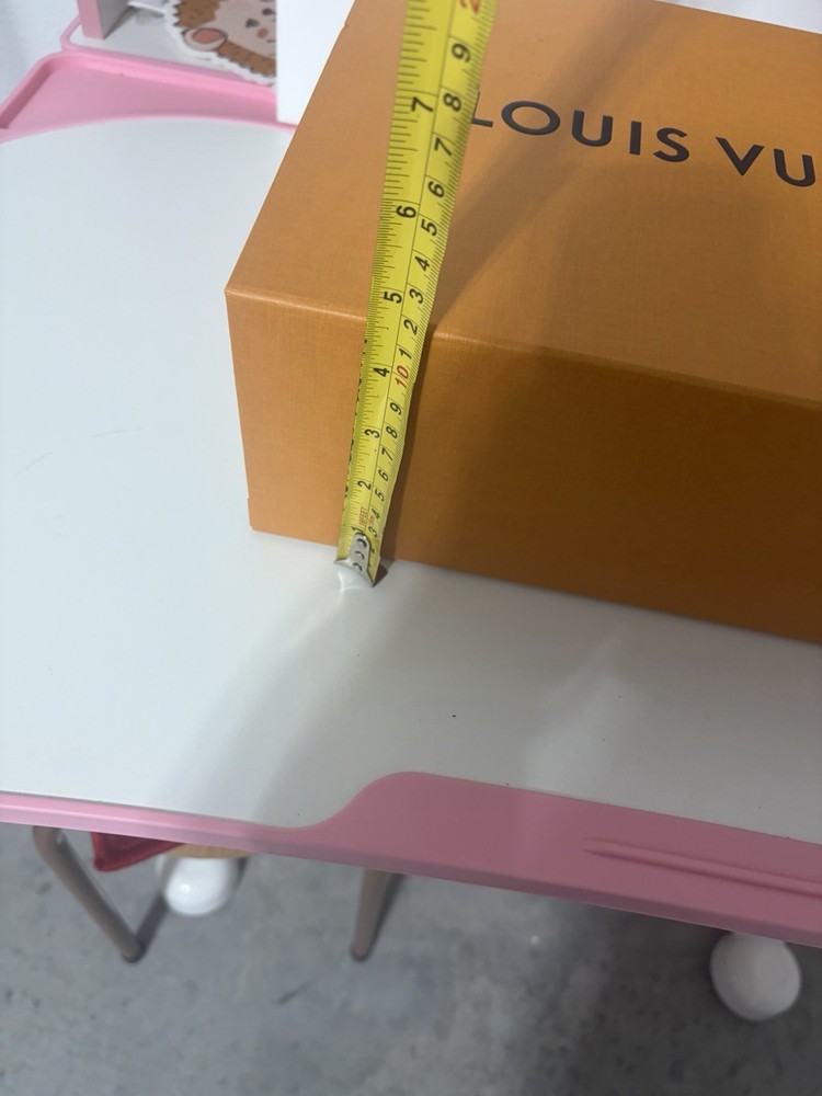 Louis Vuitton Orange Solid Large Rectangle Cardboard Gift Box, Contemporary