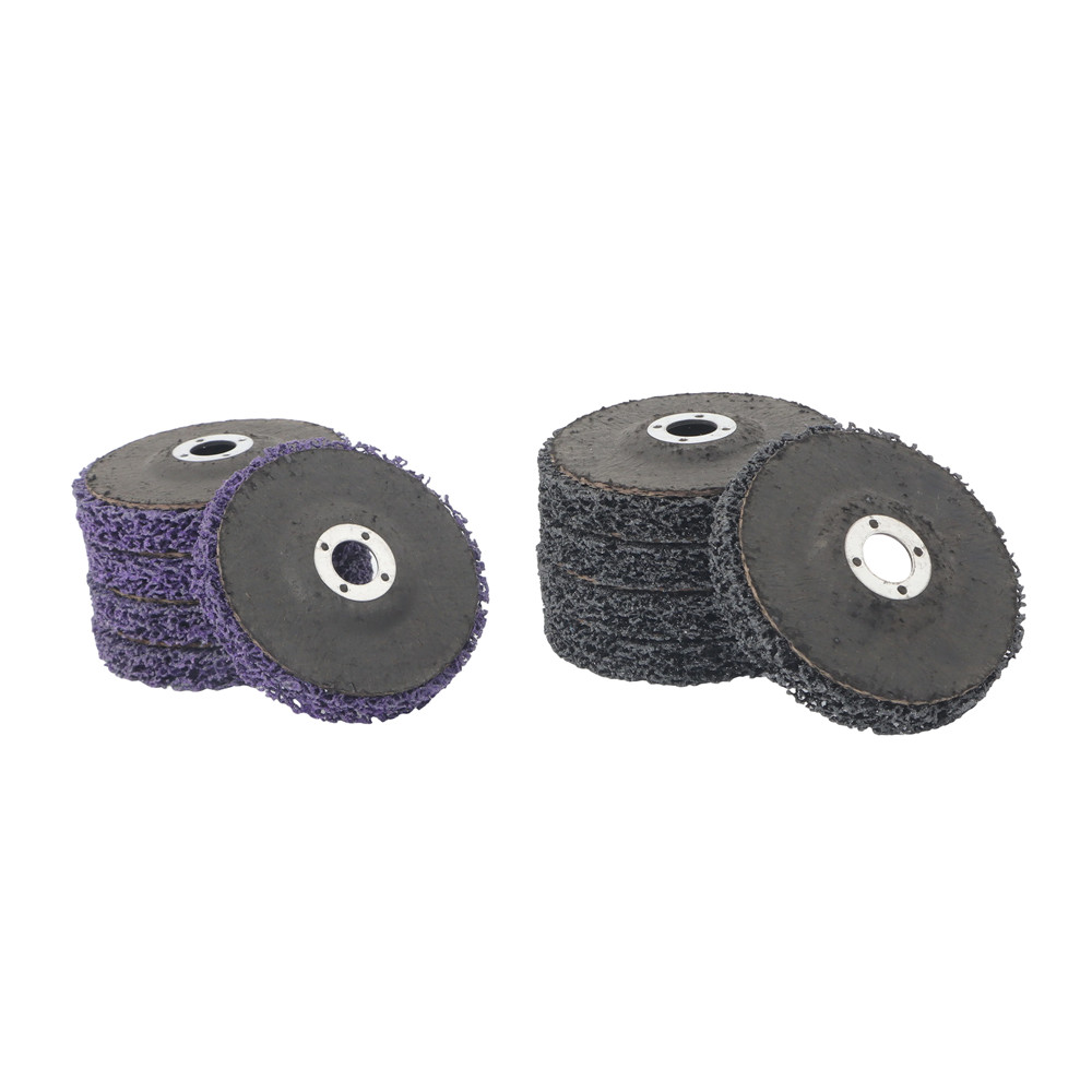 12Pack (6 Purple & 6 Black) 4" Paint Stripping Disc Set Efficient Rust Removal