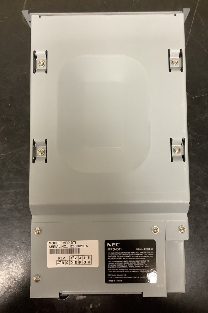 NEC MPD DTI, L009LC DTV AND IPTV TUNER MODULE