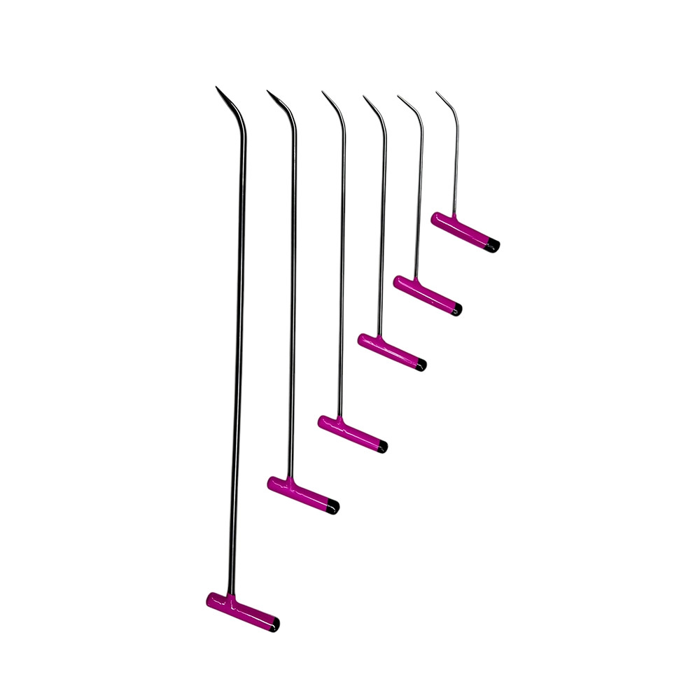 PDR Tools – Cádiz Edition | 5-Piece Sharp Tip, Single-Bend, Angled Handle