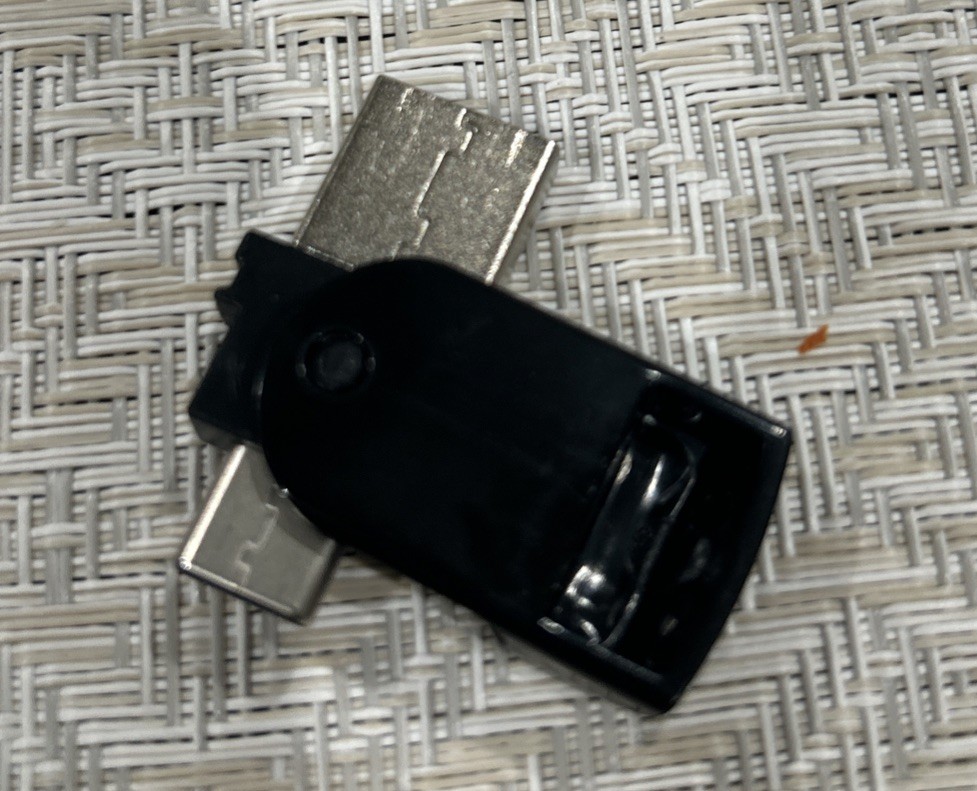 Presentation Clicker Wireless Remote Use 2 AAA Battery Red Light Pointer USB & C