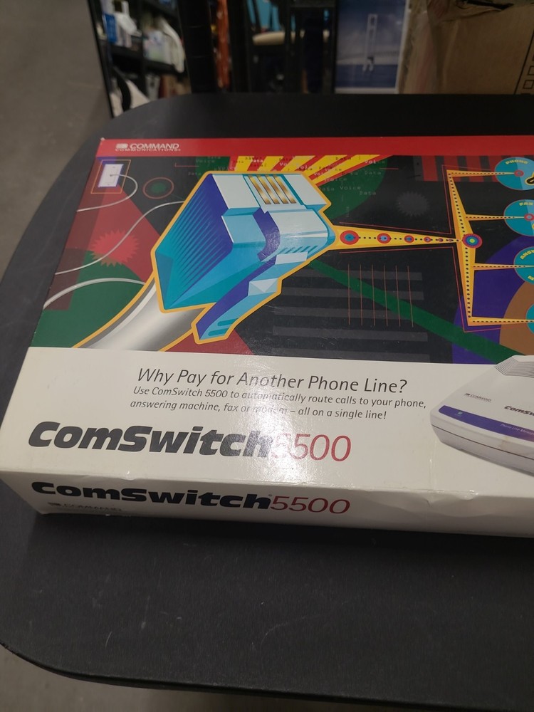 Command Communications COMSWITCH 7500 phone line management system & Powersupply