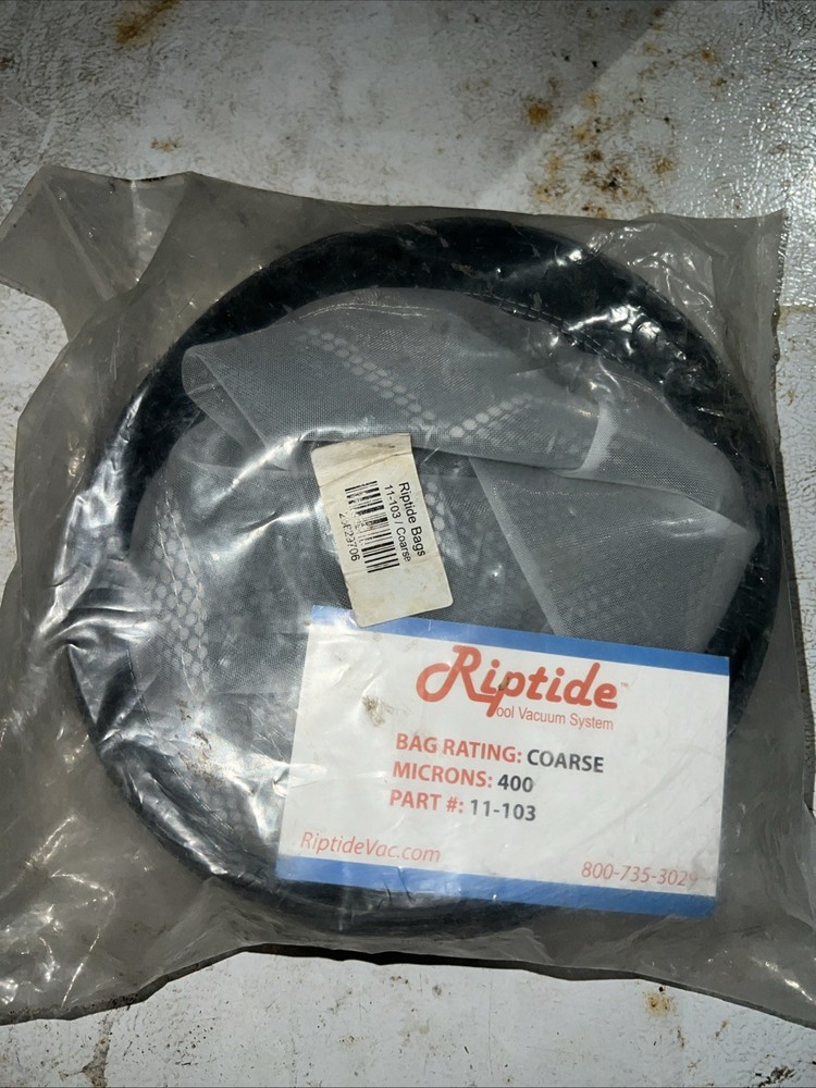 Riptide Pool Vacuum 400 Micron Bag