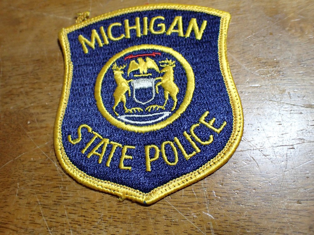 MICHIGAN  OBSOLETE VEST PATCH BX 25#18