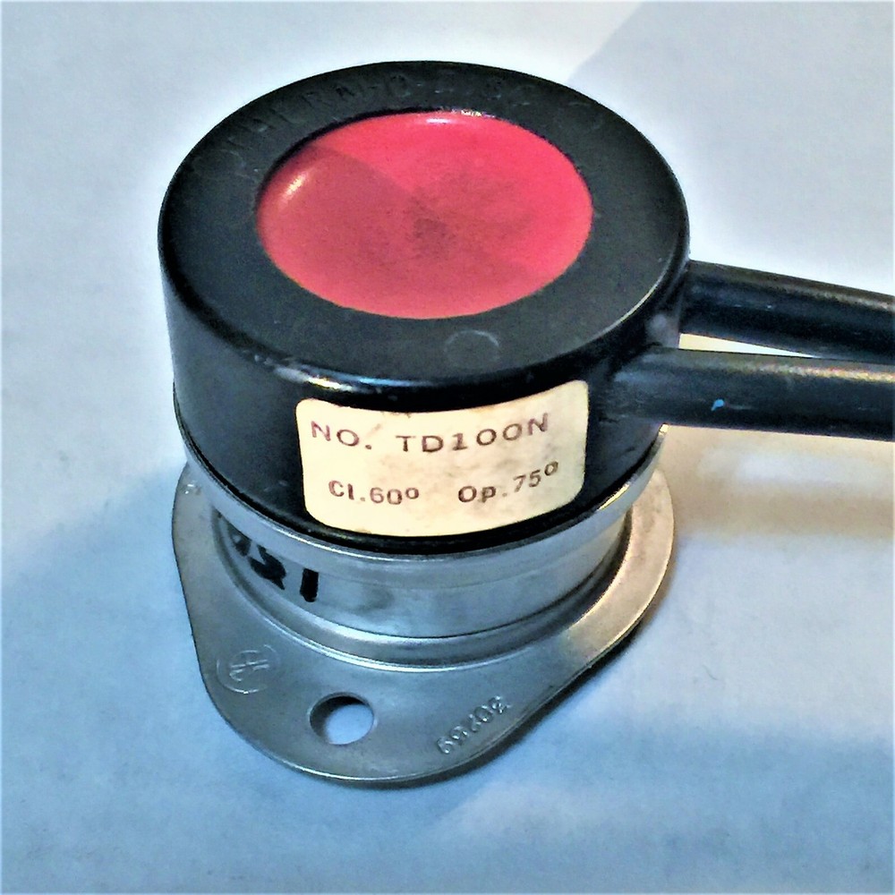 THERM-O-DISC TD100N TEMPERATURE SWITCH / SENSOR