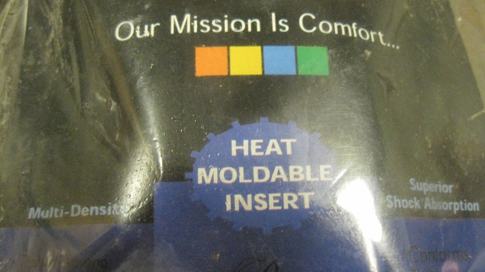 DR. COMFORT ~ HEAT MOLDABLE INSERTS,