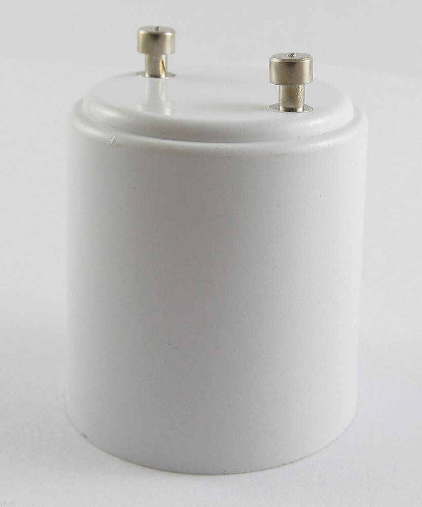 GU24 to E27 Socket Base LED Halogen CFL Light Bulb Lamp Adapter Converter Holder