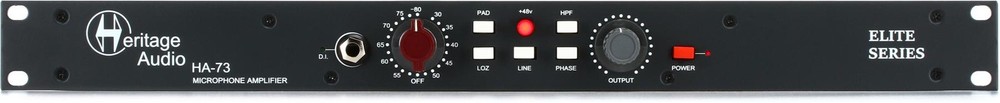 Heritage Audio HA73 ELITE Microphone Preamp