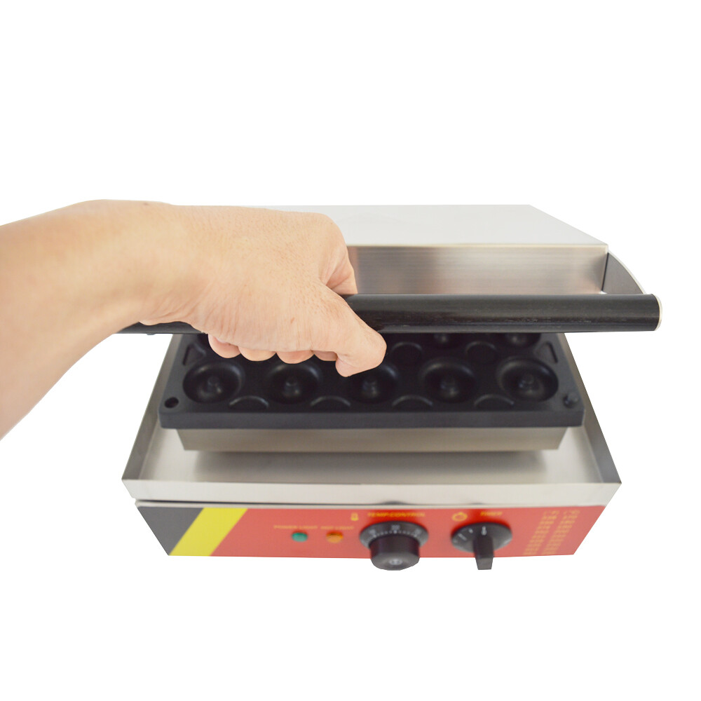 USED 110V Electric Donut Maker Waffle Machine Doughnut Making Machine 15 Donuts