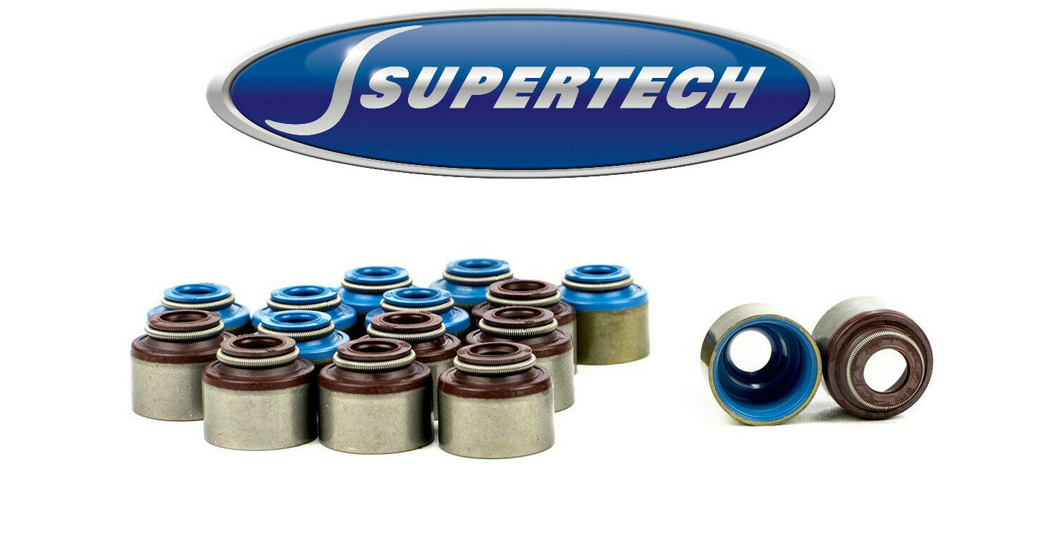 Supertech Valve Seals Honda Acura K20 K20A K20A2 K24 K24A2 K-Series RSX TSX