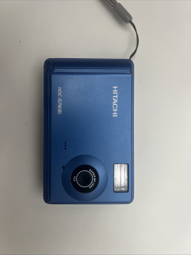 Hitachi Digital Camera HDC-571E 5.0MP Blue Tested