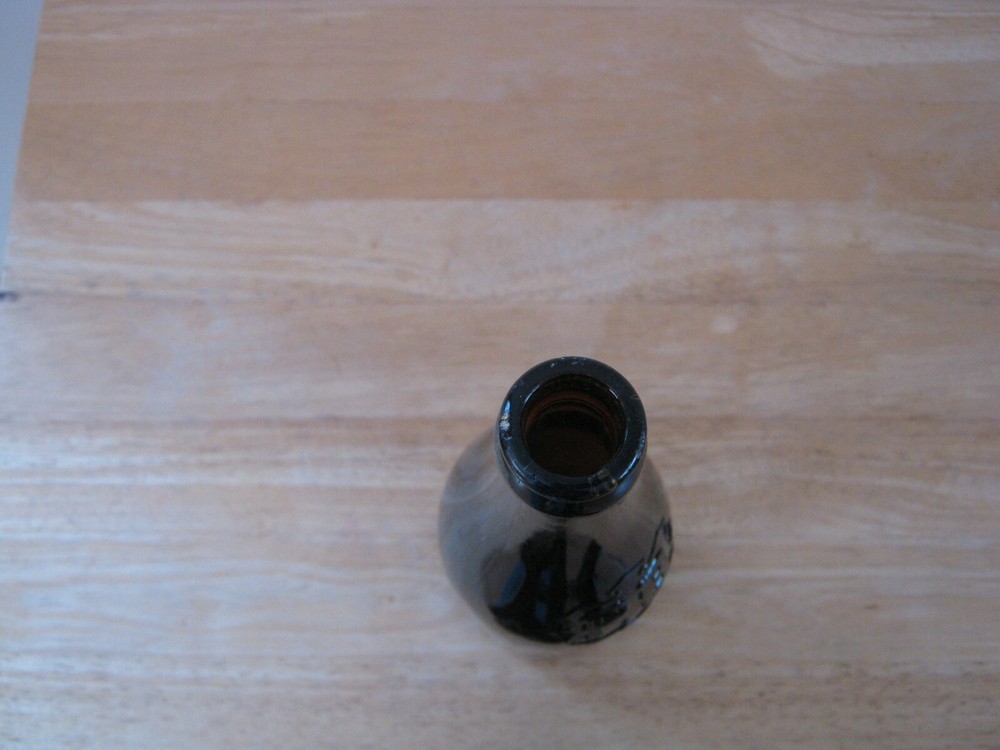 Amber PB Bunker Hill Breweries Beer Bottle machine made