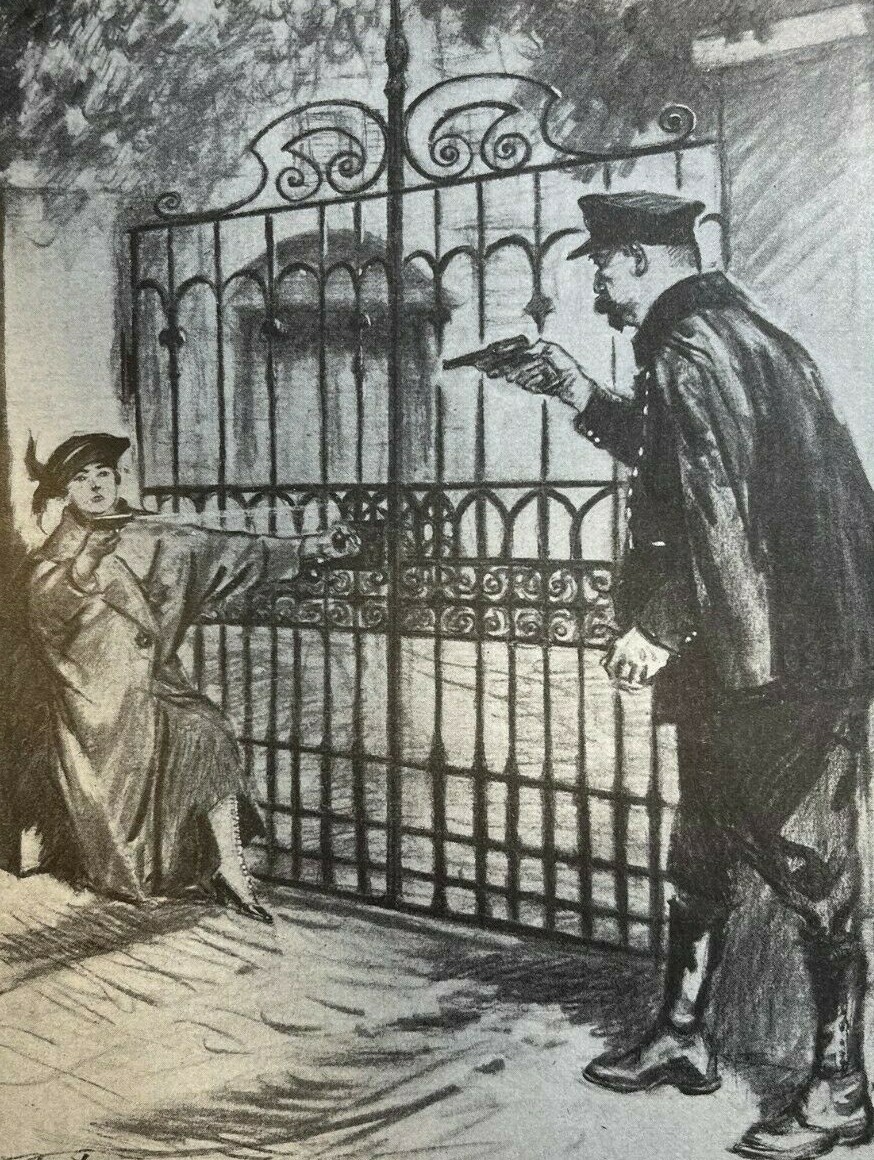 1921 Henriette Miffone Girl Bandit of Suresnes illustrated