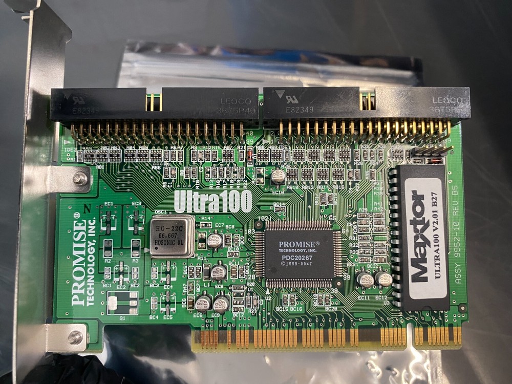 Maxtor Ultra100 v2.01 B27 Raid Controller Card