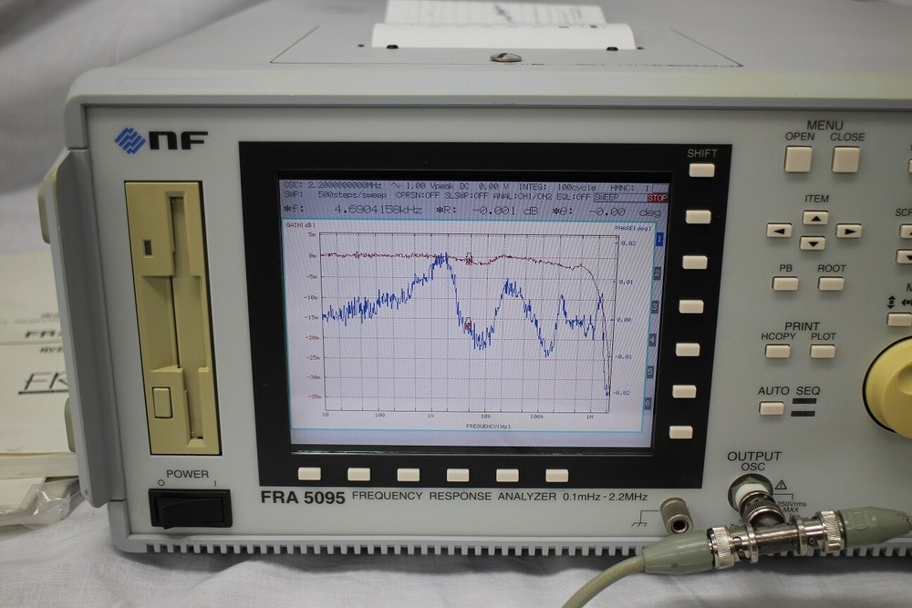 NF FRA5095 2.2MHz Frequency Response Analyzer