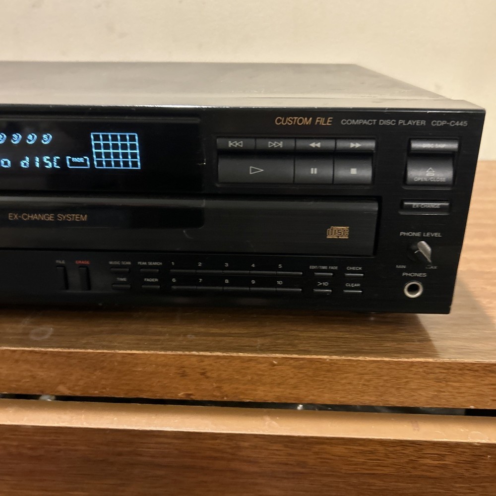 Sony Compact Disc Player CDP-C445