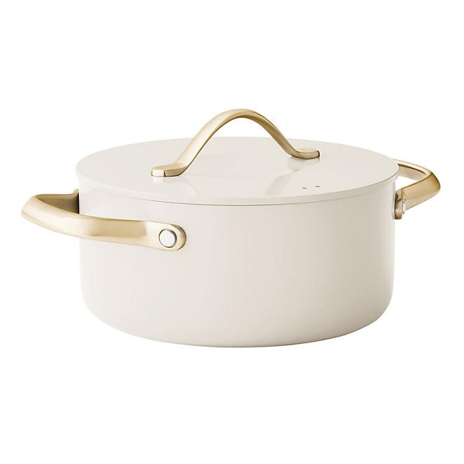 Member's Mark 11-Piece Modern Ceramic Cookware Set (Assorted Colors)
