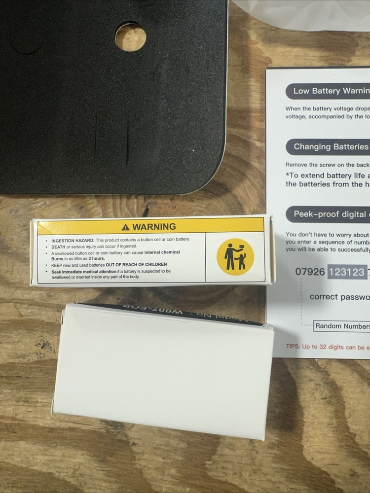 Omni’s Even Door Lock- Opened Box