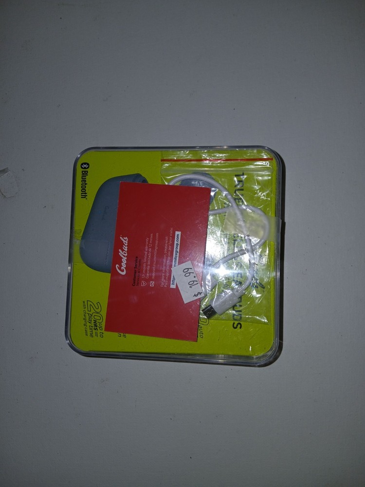 Goolbuds True Wireless Earbuds with a charging case