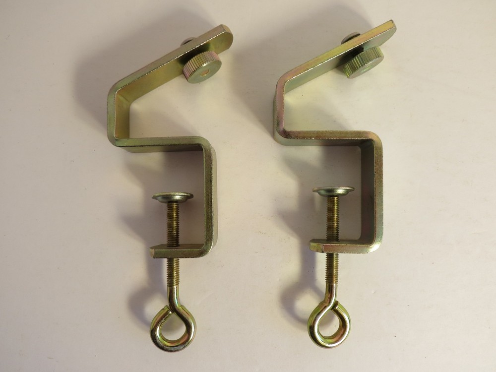 2x Table Clamps for Ribber Knitting Machine Pair