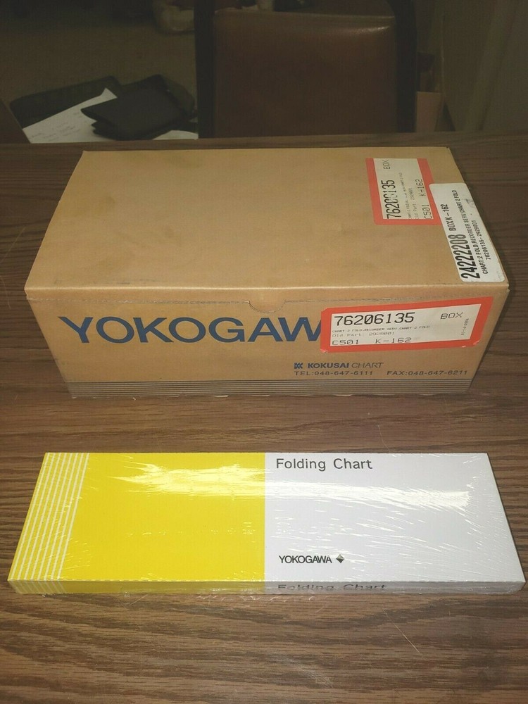 New In Box Yokogawa B9619AH Folding Chart
