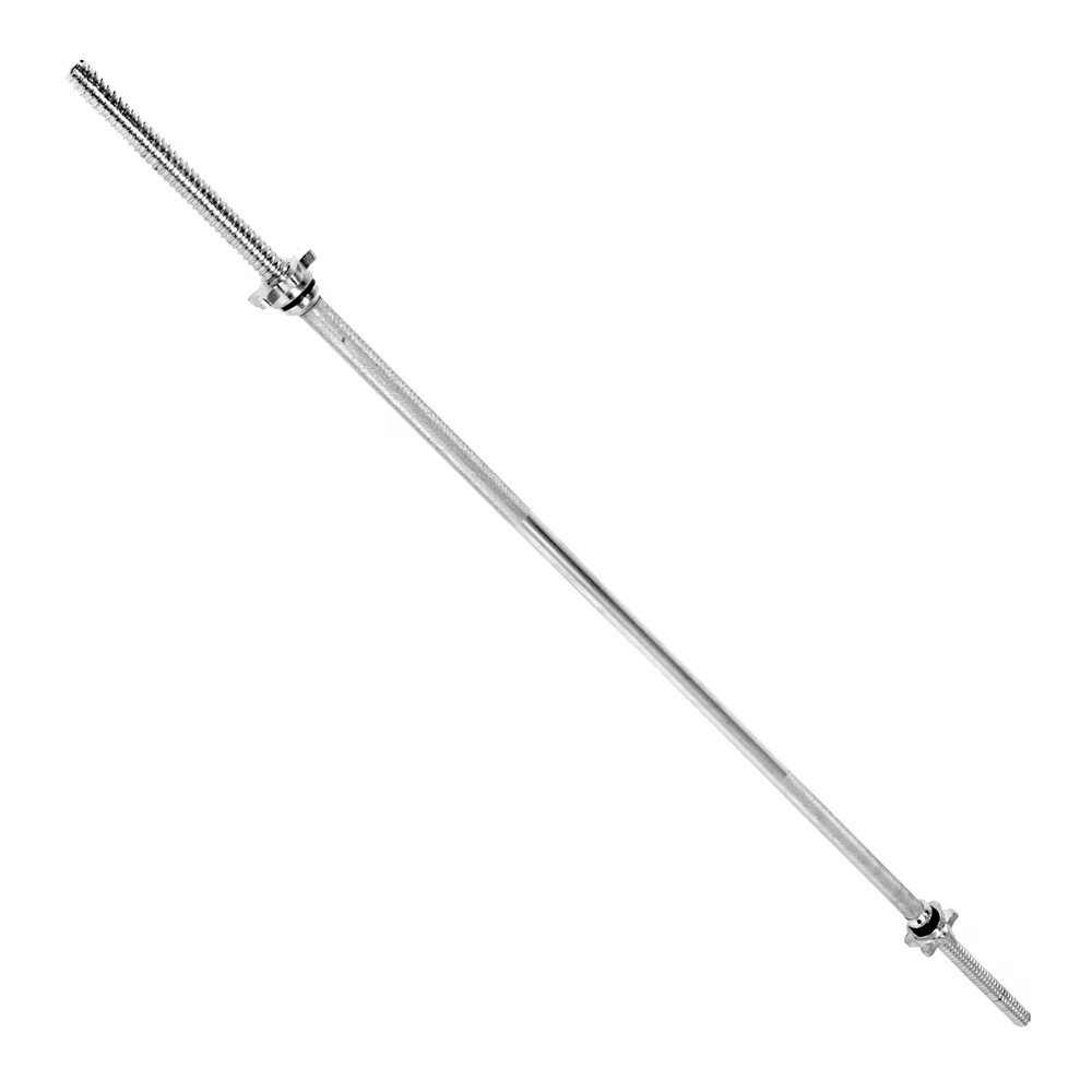 CAP Barbell Straight Standard Weight Bar with Threaded Ends, 6 ft