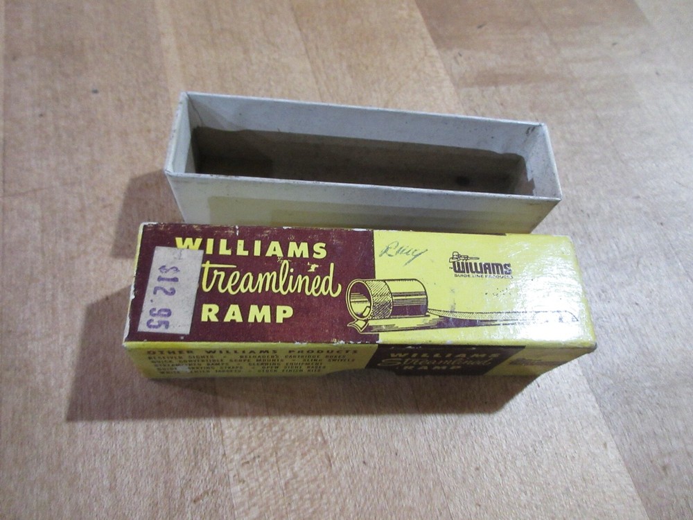 Williams Streamlined Ramp EMPTY box 5/16  (w15)