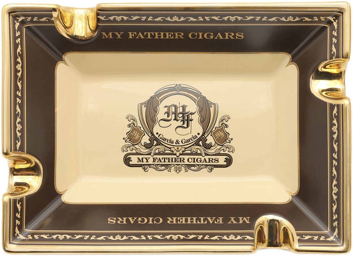 My Father Rectangular Ceramic Ashtray - The Original - Garcia & Garcia