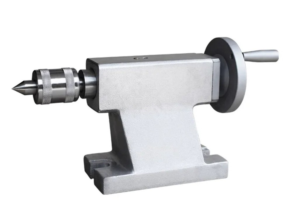 MT2 Center Height 110mm 125mm CNC Manual Tailstock Replaceable Ejector,