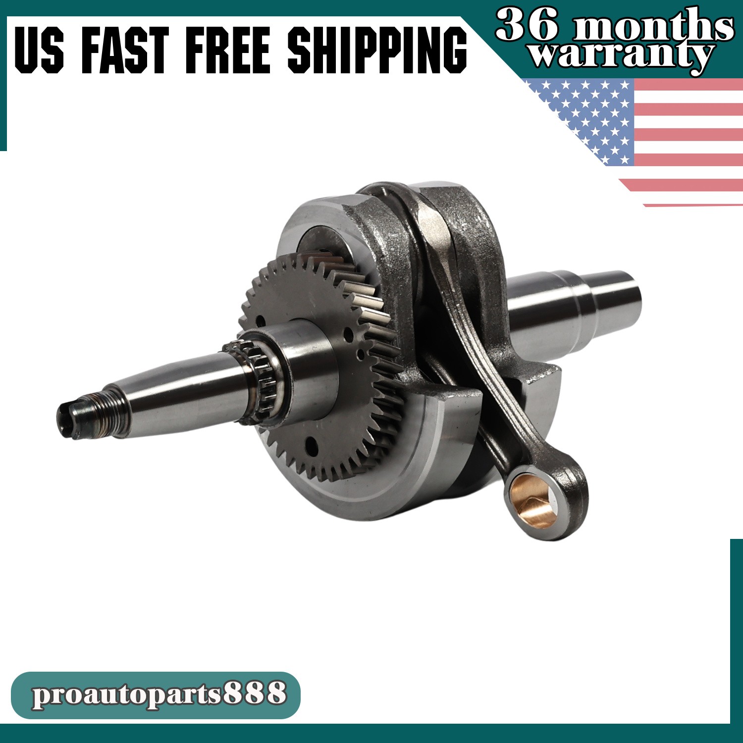 New Crankshaft 2204729 For Polaris 2012-2017 Ranger ACE RZR Sportsman 570