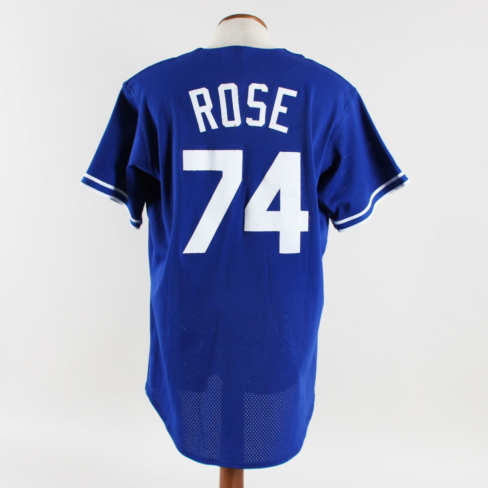 LA Dodgers Rose Spring Training Jersey COA 100% Authentic