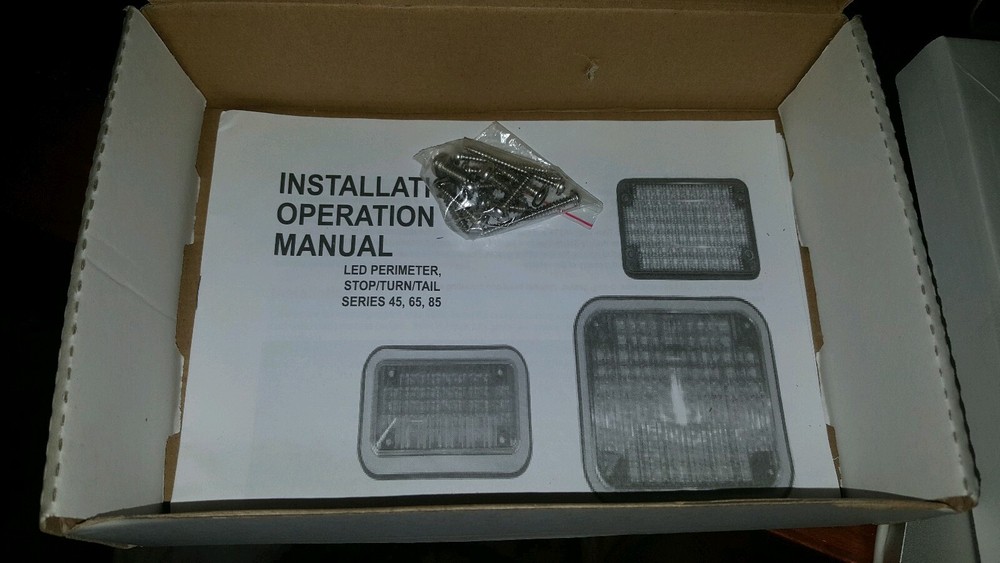 CODE 3 65STA Perimeter Light,LED,12 to 24VDC