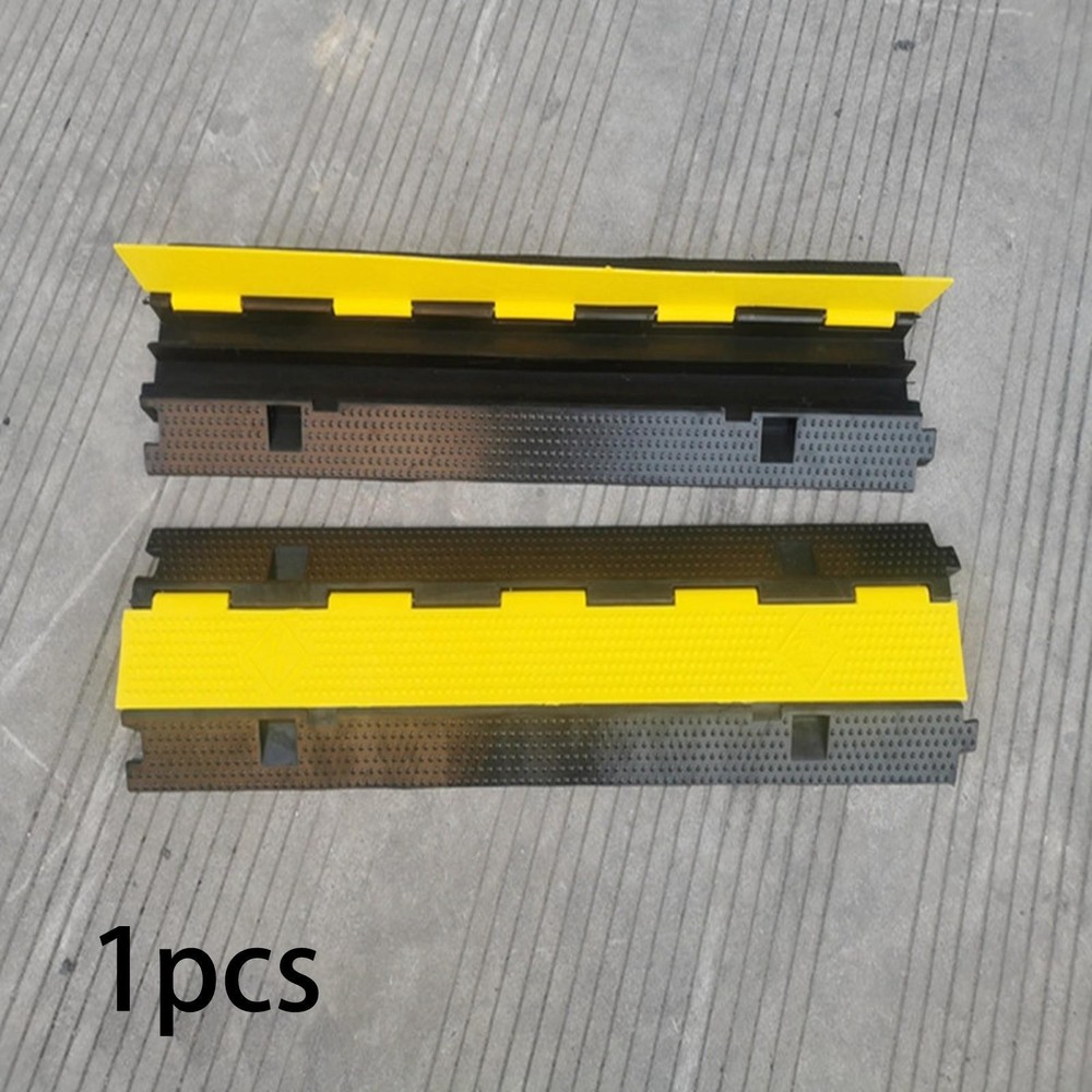 Cable Protector Ramp Sturdy Wire Hose Protective for Outdoor Office Workshop