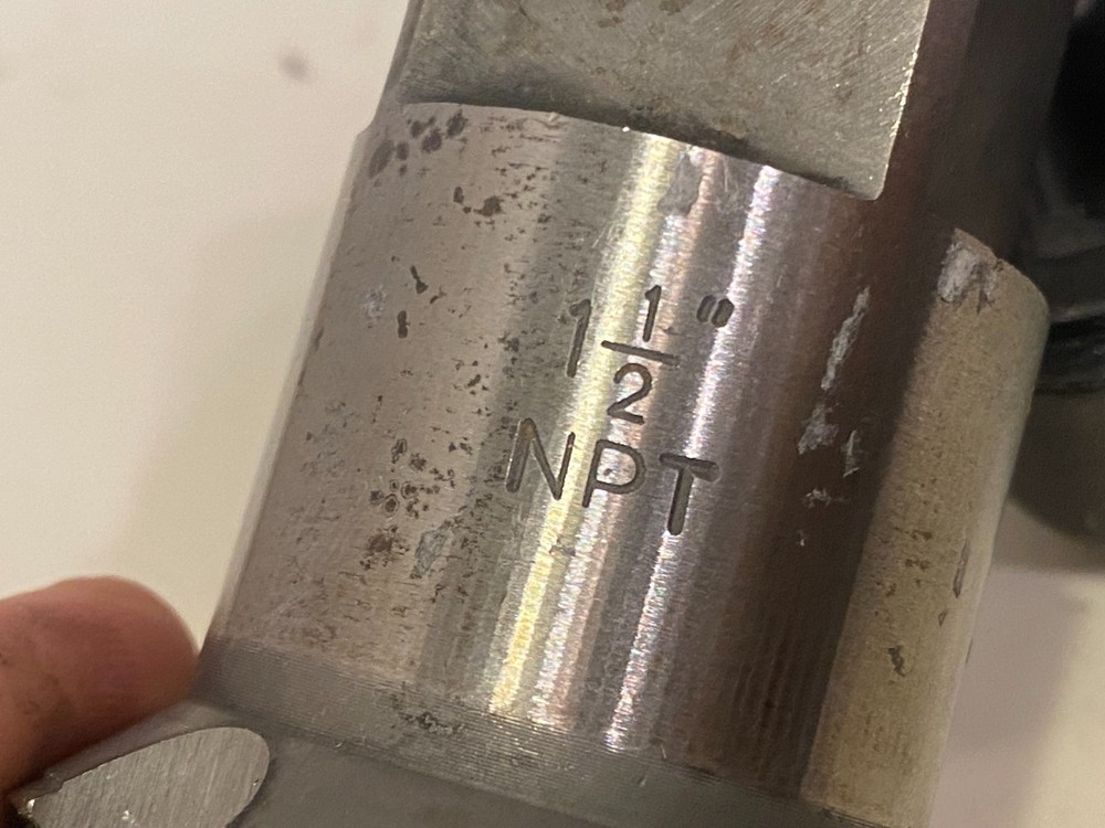 1-1/2 In. Deckrkat NPT Pipe Tap 38mm