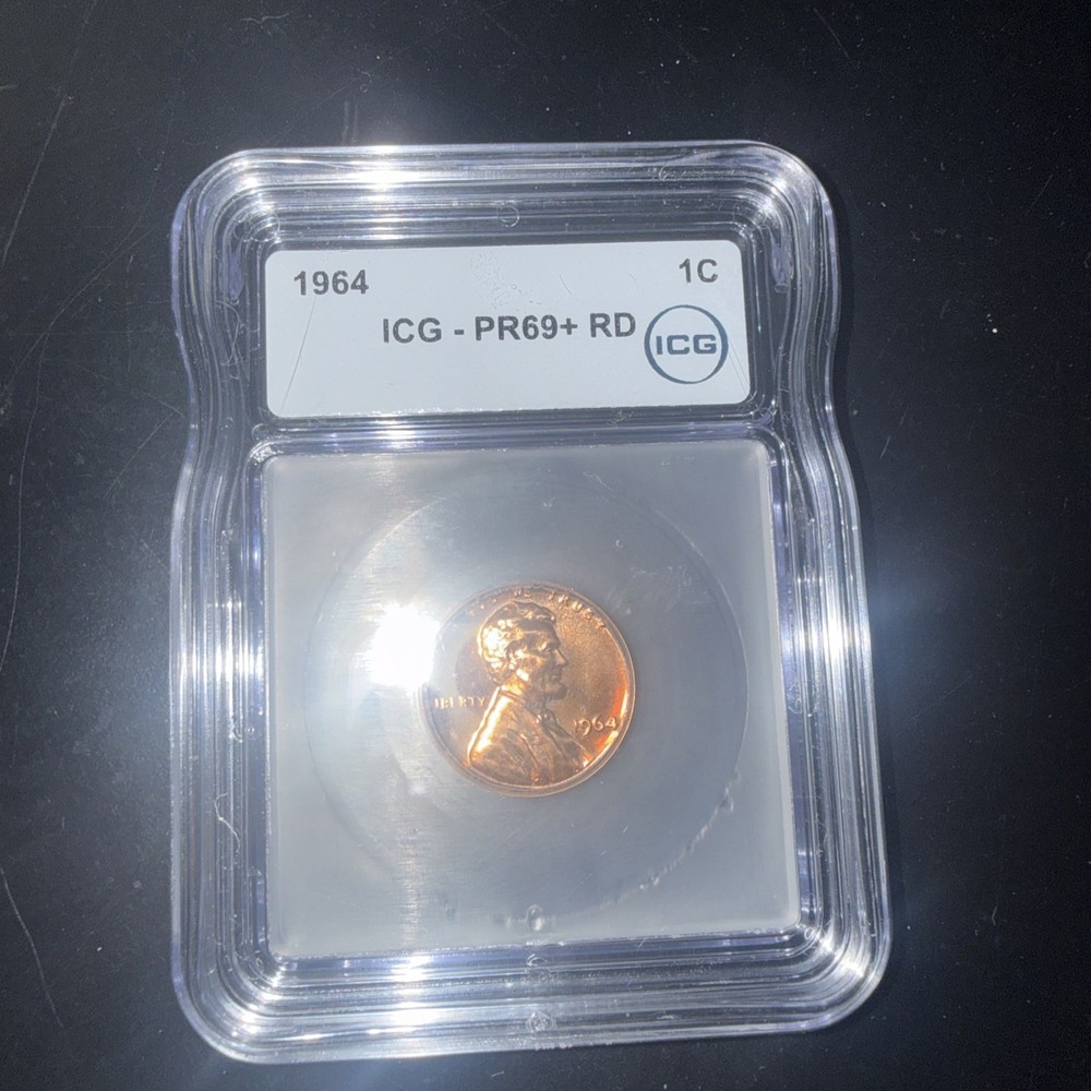 1964 ICG - PR69+ RD 1C Lincoln Cent