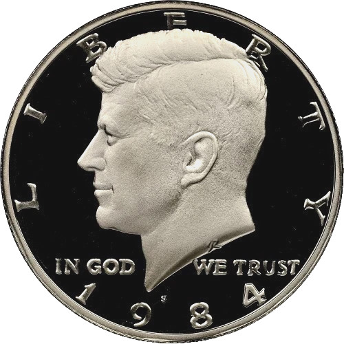 1984-S Kennedy Half Dollar, DCAM Proof