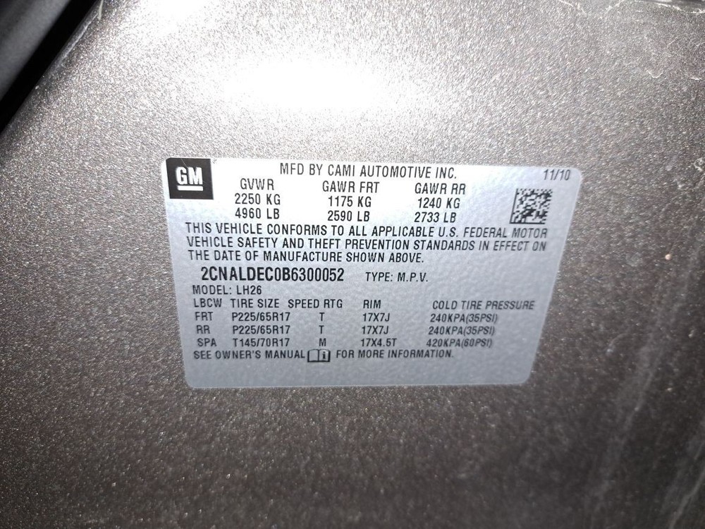 2011 Equinox Camera/Projector Sku#4295072