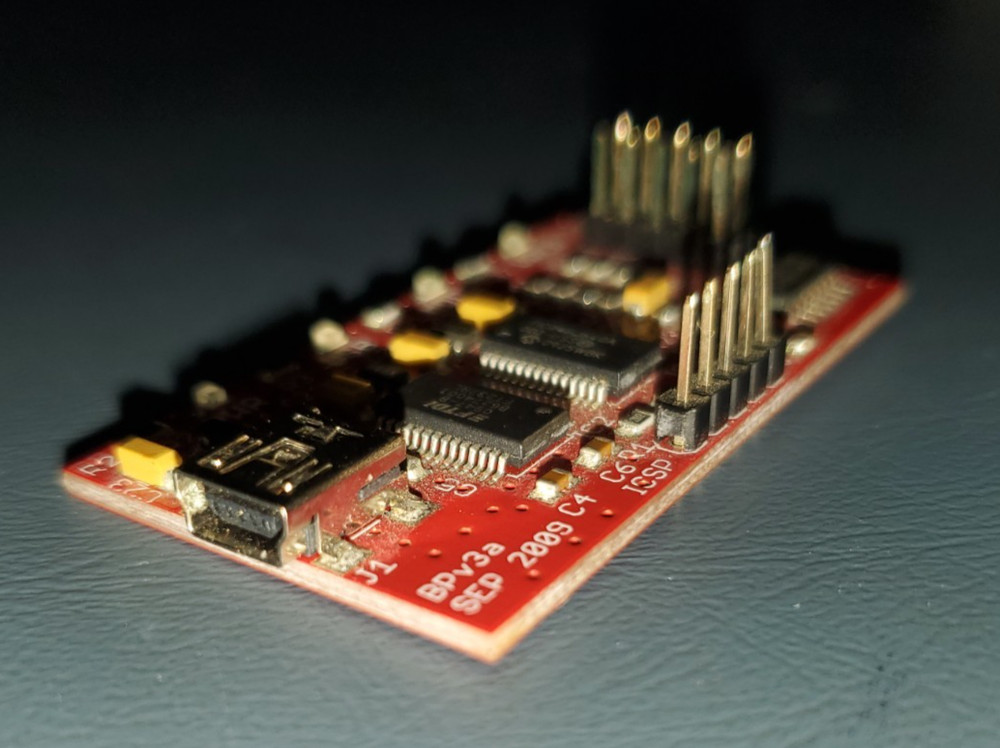 Bus Pirate v3a Dangerous Prototypes Seeed Studios Build + Original Cable Set